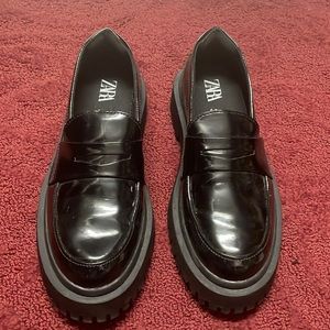 Zara loafers.
